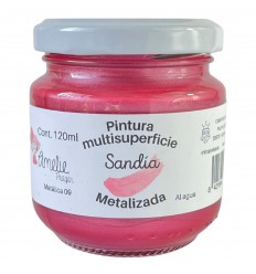 Pintura Metalizada Multisuperficie 09 Sandía - 120 ml