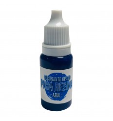 Colorante Resina Azul Opaco 10 ml.