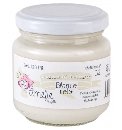 Amelie ChalkPaint 02 Blanco Roto. 120 ml