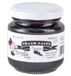 Amelie Chalk Paint 25 Negro - 120 ml