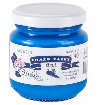 Amelie ChalkPaint 40 Azul Mar 120 ml