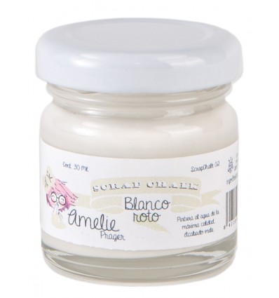 Amelie Scrap Chalk 02 Blanco Roto. 30 ml