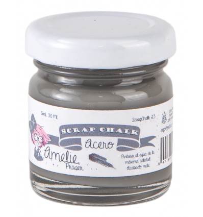 Amelie Scrap Chalk 23 Acero 30 ml