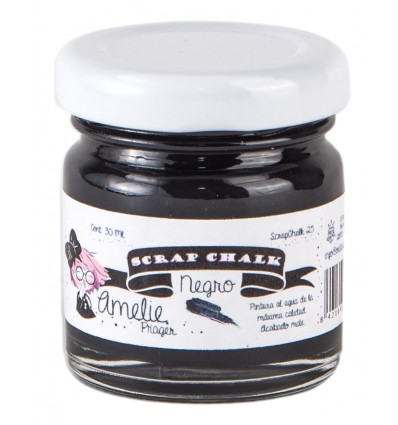 Amelie Scrap Chalk 25 Negro 30 ml