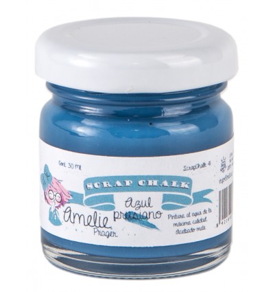 Amelie Scrap Chalk 41 Azul Prusiano 30 ml