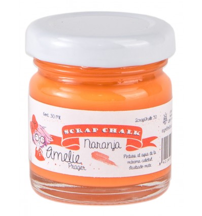 Amelie Scrap Chalk 50 Naranja 30 ml