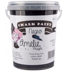 Amelie Chalk Paint 25 negro - 1L