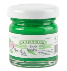 Amelie Acrílico 09 Verde Hierba. 30 ml
