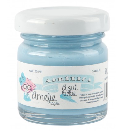 Amelie Acrílico 12 Azul bebe. 30 ml