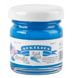Amelie Acrílico 14 Azul celeste. 30 ml