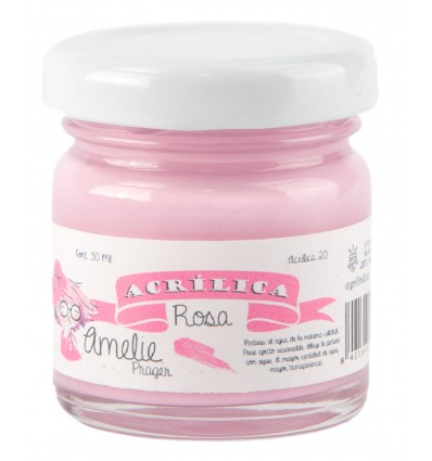 Amelie Acrílico 20 Rosa. 30 ml