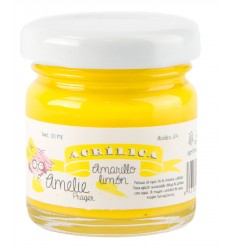 Amelie Acrílica 24 Amarillo Limón - 30 ML