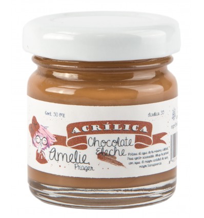 Amelie Acrílico 35 Chocolate con Leche. 30 ml