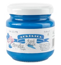 Amelie Acrílica 14 Azul Celeste - 120 ml