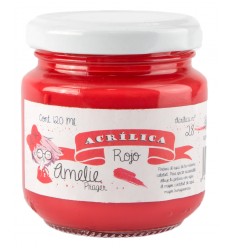 Amelie Acrílica 28 Rojo - 120 ml