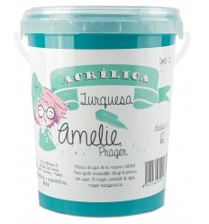 Amelie Acrílica 12 Turquesa - 1L