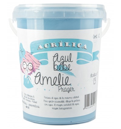 Amelie Acrílica 13 Azul bebe - 1L