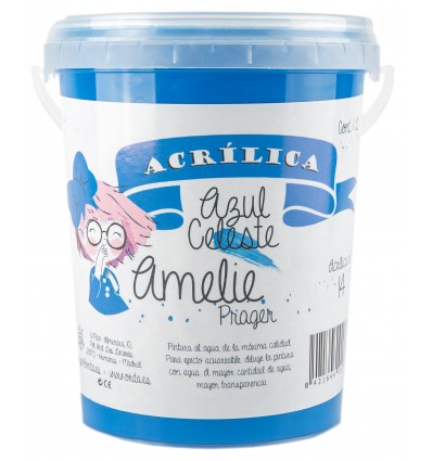 Amelie Acrílica 14 Azul Celeste - 1L