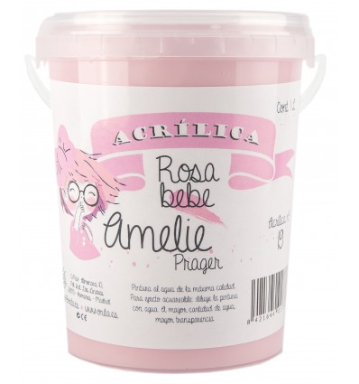 Amelie Acrílica 19 Rosa Bebe - 1L