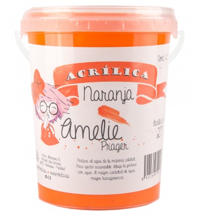 Amelie Acrílica 27 Naranja - 1L