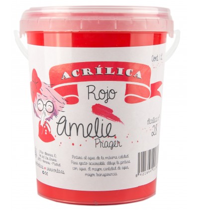 Amelie Acrílica 28 Rojo - 1L