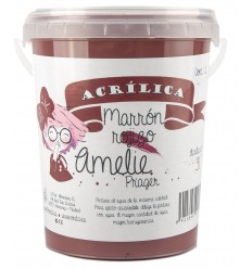 Amelie Acrílica 31 Marrón Rojizo - 1L