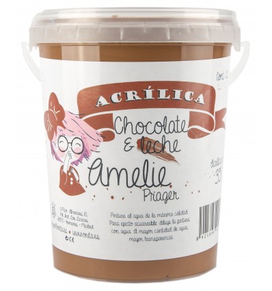 Amelie Acrílica 35 Chocolate Con Leche - 1L