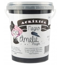 Amelie Acrílica 41 Negro - 1L