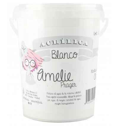 Amelie Acrílica 01 Blanco - 3L