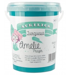 Amelie Acrílica 12 Turquesa - 3L
