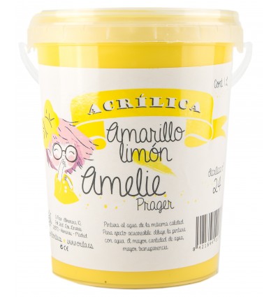 Amelie Acrílica 24 Amarillo Limón - 3L