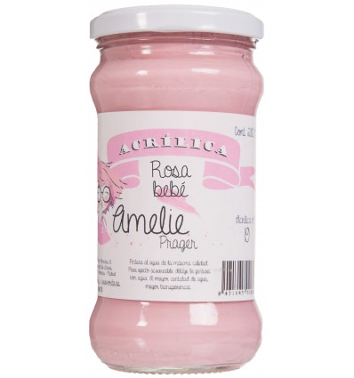 Amelie Acrílica 19 Rosa Bebe - 280 ml