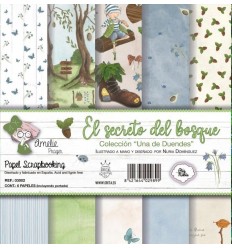 UNA DE DUENDES (SET 6 PAPELES)