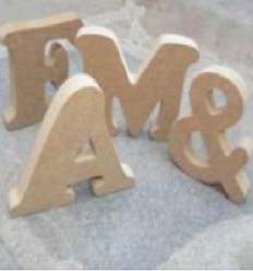 Letras tipografía cooper.