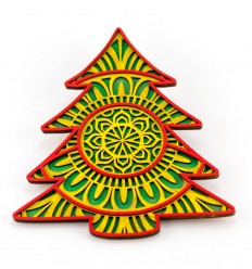 Mandala Árbol de Navidad