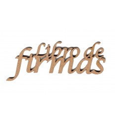 Palabras Scrap 60 - Libro de Firmas