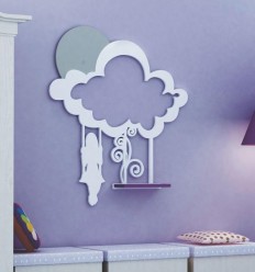 Placa decorativa para habitación infantil
