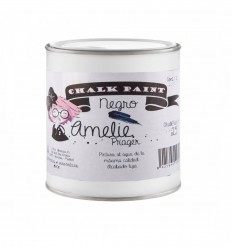 Amelie Chalk Paint 25 Negro - 2,5 L