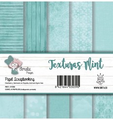 TEXTURAS MINT (SET 6 PAPELES)