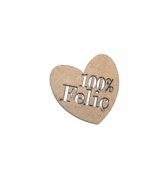 Silueta 1000 - Corazón, 5 cm