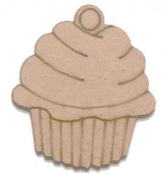 Silueta 1020M - Cupcake Grande. 4x4,5 cm