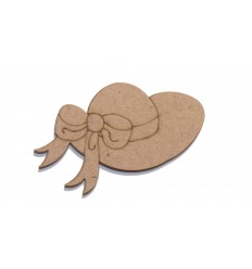 Silueta 2012 - Sombrero Mujer. 5,3x3,5 cm