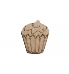 Silueta 1041 - Cupcake. 3,9x4,7 cm
