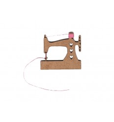 Silueta 2040 - Máquina de Coser. 4,5x4 cm