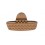 Silueta 2045 - Sombrero Mejicano. 4,5x2,5 cm