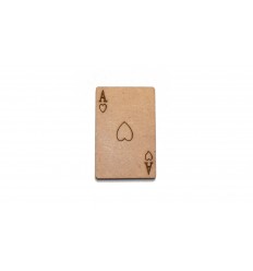 As de corazones 4065 2,6x3,9 cm