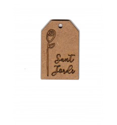 Siluetas de Tag Flor 4089 3,1x4,9 cm