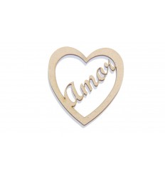 Corazon amor 5019 4,5x4,6 cm