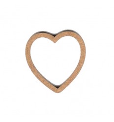 Silueta Corazón 5026 3,5x3,7 cm