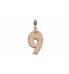 Vela nº9 12022 1,5x3,4 cm